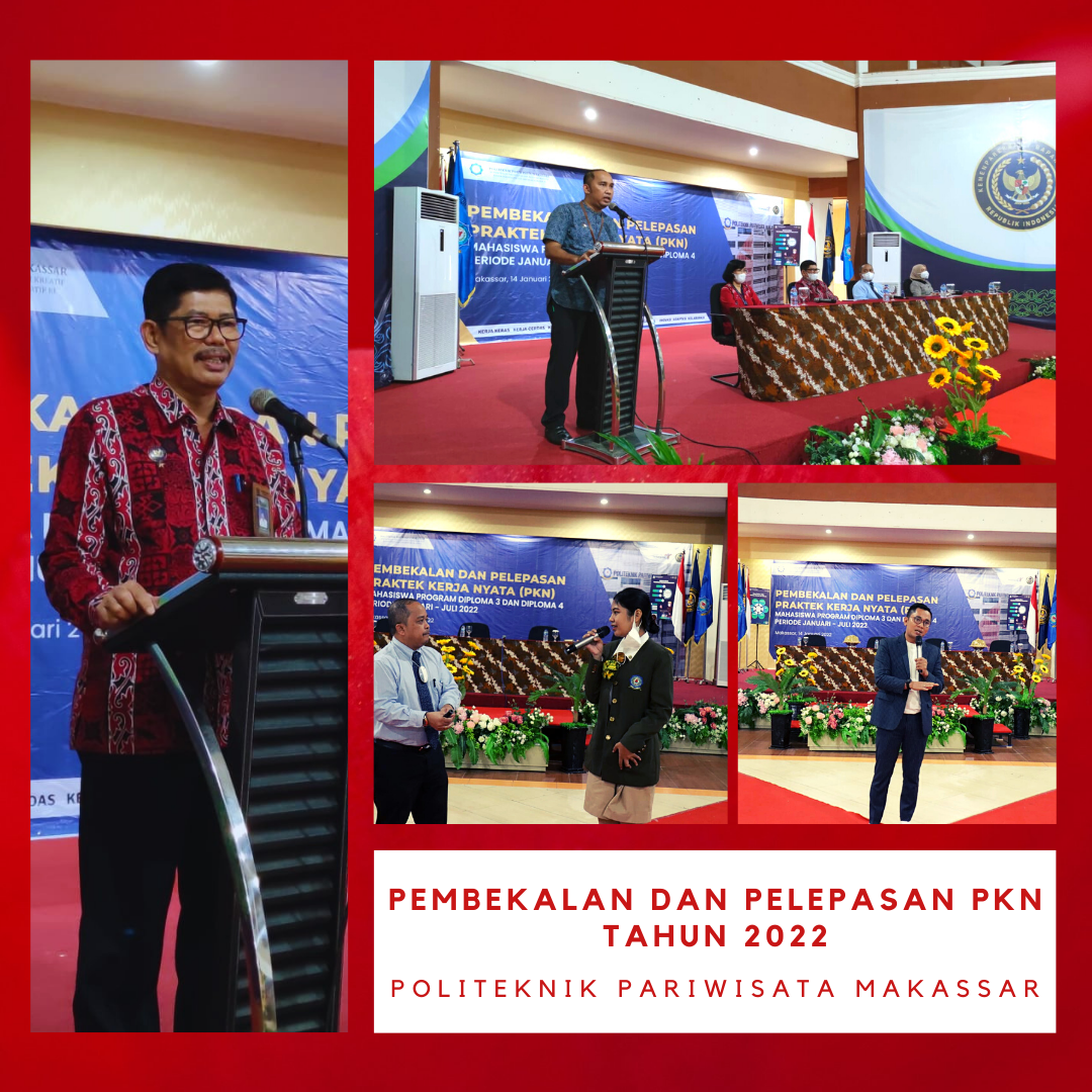 Pembekalan dan Pelepasan Praktek Kerja Nyata (PKN) Politeknik Pariwisata Makassar